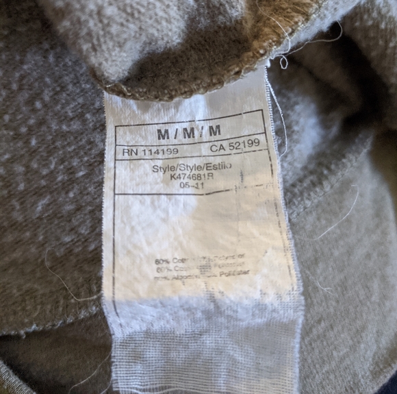 Roxy Embroidered V Neck Hoodie Sz M - Picture 10 of 10